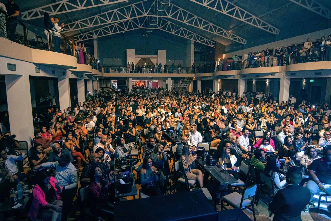 Evento con público